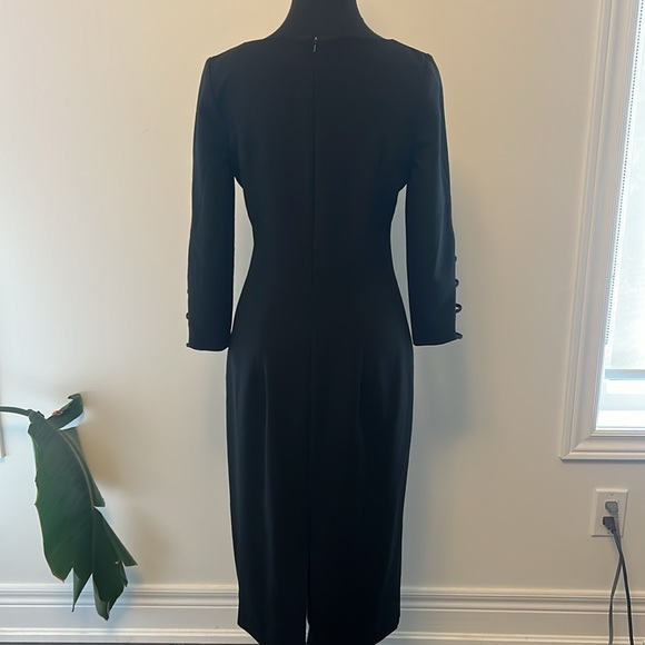Black Halo tailored dress size 2 - Picture 2 of 9